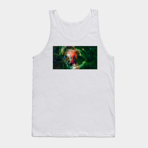 Soul Nebula, space telescope image (C010/6273) Tank Top by SciencePhoto